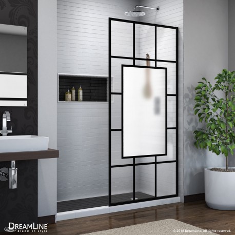 French Linea Avignon Frameless Shower Screen